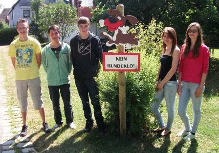 Kunstprojekt der Klasse 9 macht auf delikates Problem aufmerksam